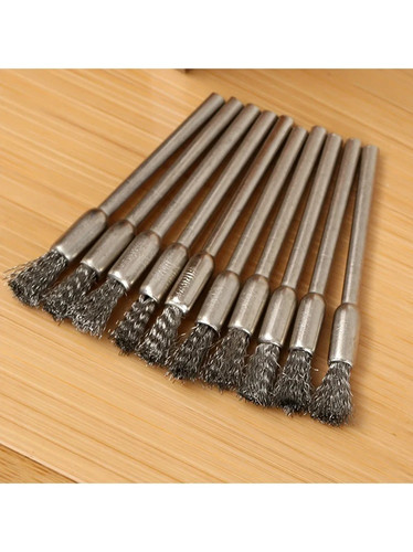 10pcs 17mm shank - 3.17mm, stainless