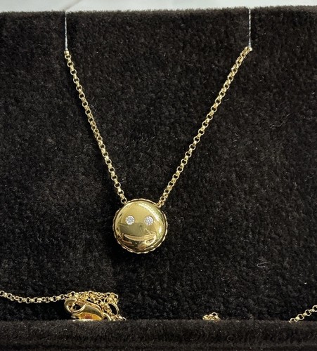 Roberta coin emoji necklace - roberta,