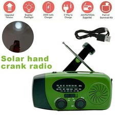 Portable Dynamo Wind Up Solar