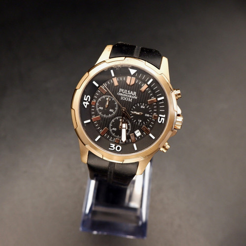 Pulsar black rose gold tone - black, /