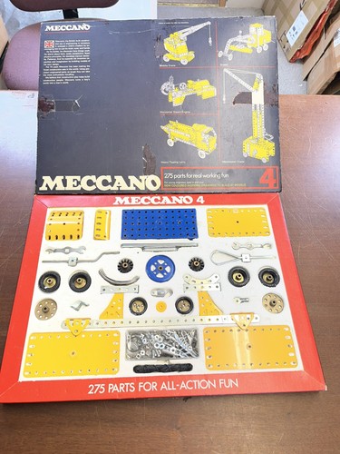 Vintage meccano set from - meccano, 4,