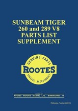 Sunbeam Tiger 260 and 289 V8