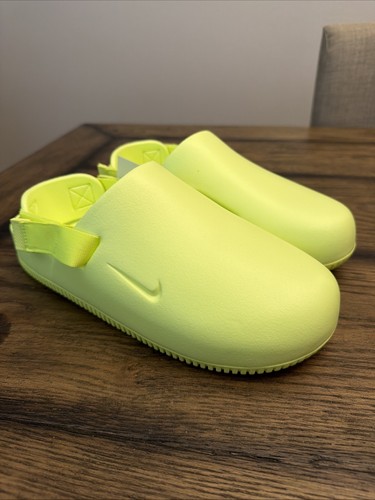 Nike calm mule volt - lime, green