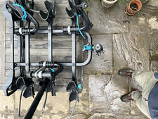 3-Bike Tow Bar Carrier Trailer Rack 