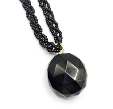 Victorian French Jet Locket