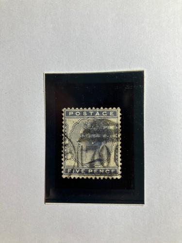 Queen victoria indigo sg - 5d,