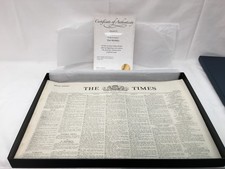 Historical Original Newspaper