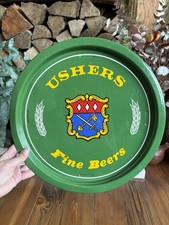 Vintage Ushers Fine Beers Tray