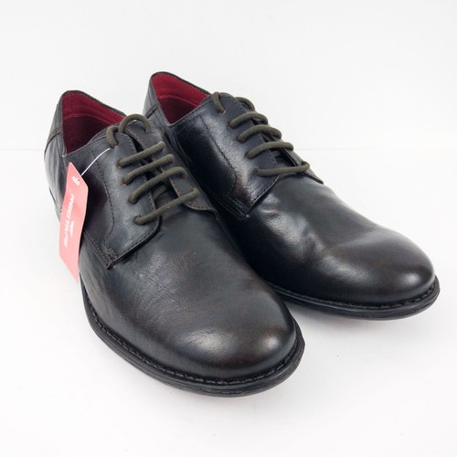 Brown leather mens smart - leather, dress
