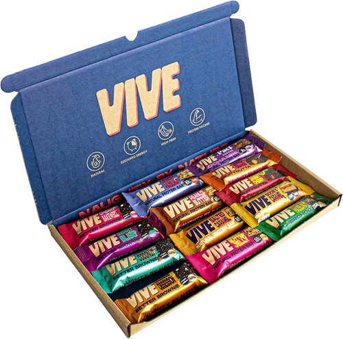 Vive vegan protein bar snack - vive, &