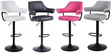 PALOMA  PLUSH BAR STOOL, GAS LIFT, BREAKFAST KITCHEN BAR ETC, PADDED ARMS & BACK