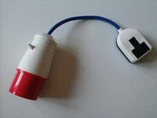  32amp 3-phase plug to 13amp