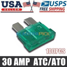 100 Pack 30 AMP ATC/ATO