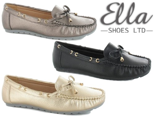 Ladies loafer slip - slip, shoes