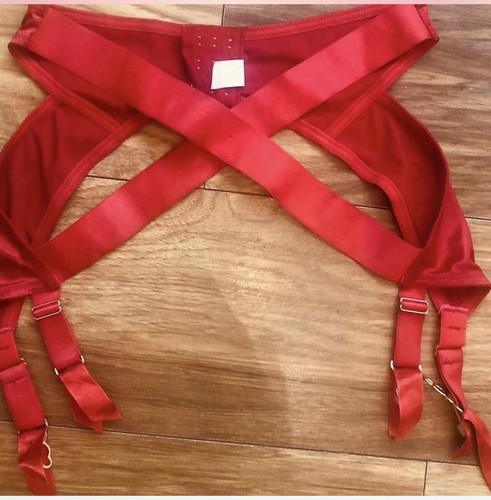 Red suspender size - red, 12