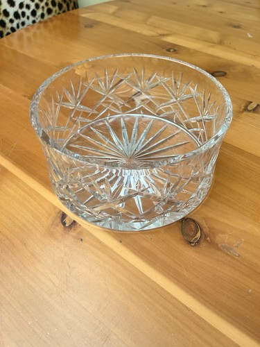 Vintage crystal bowl - vintage,