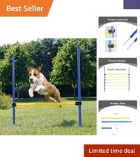 Adjustable Dog Agility Jump