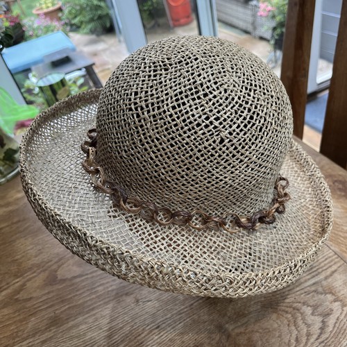 Bermona trend straw hat - bermona, beige