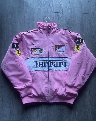 Pink vintage ferrari racing - vintage,
