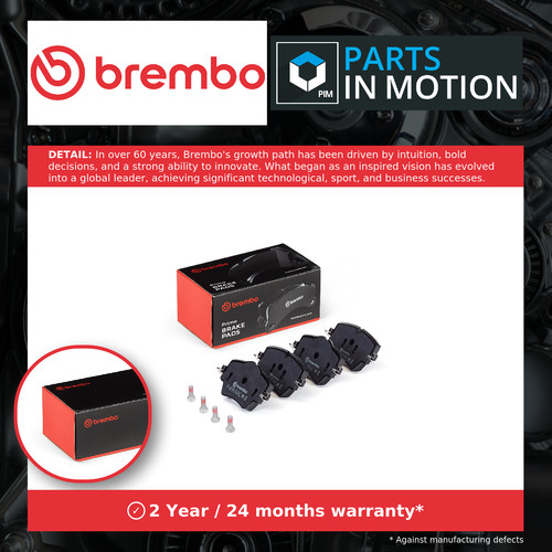 Brake pads set fits mini - pads,