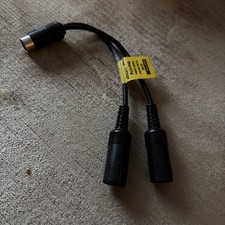 Quantum QT48 Dual Power Cable Connector for Flash & Camera