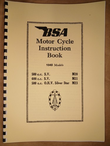 Bsa m20 m21 - m20, silver