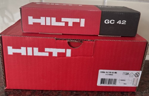 Hilti 1200x gas nail 20 - x-c, g3