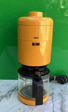 BRAUN KF20 TYP 4050. SPACE AGE DESIGN. COFFEE MACHINE. MADE IN GERMANY. D. RAMS.