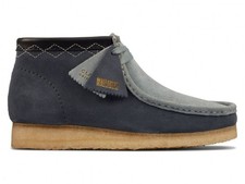 Clarks Originals Wallabee Blue Combi Shoes Sneakers Size UK 7-10.5 RRP £150