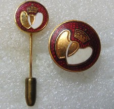 2 Great Britain National Blood Donor Service Enamel Pin Badges