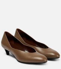 The Row Brown Leather Pointed