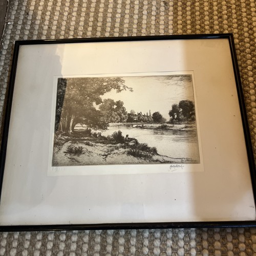 John fullwood original etching - john,