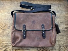 Bill Amberg Leather Messenger