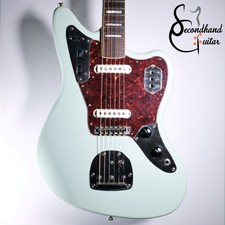 Squier Classic Vibe 70s Jaguar Electric Guitar Surf Green - 2012 Rosewood