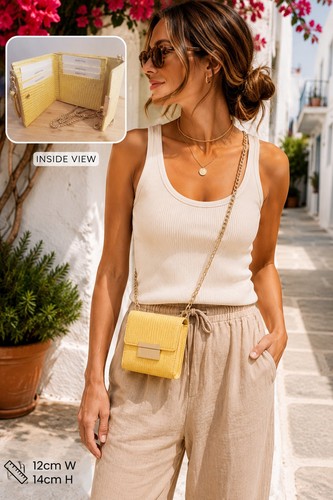Sabrina yellow leather - sabrina,
