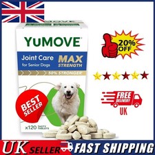 YuMOVE Senior Dog MAX Strength Joint Supplement Lintbells- 120 Tablets NEW🐕🐕