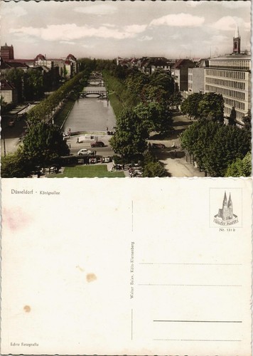 Postcard düsseldorf - postcard,