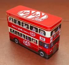 Collectable Tin Nestlé  Kit Kat London Double Decker Bus 19