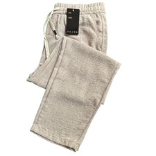 Mens Cotton Linen Look Summer