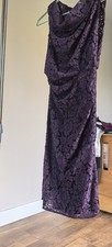 COAST Purple Lace Dress