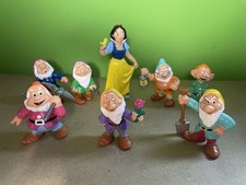 Bullyland Vintage Disney Snow White & the Seven Dwarfs Figures West Germany
