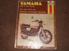 YAMAHA 250 AND 350CC (RD) TWINS 1970 ON - HAYNES OWNERS WORKSHOP MANUAL 1983