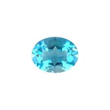 NATURAL Swiss Blue Topaz 9x7mm Oval Cut 2.0-2.2ct Loose Calibrated Gemstone