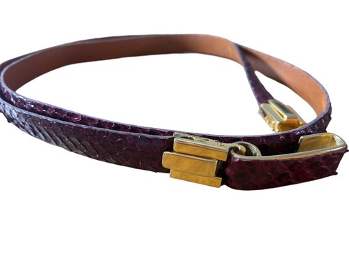 Vintage reptile belt - vintage,