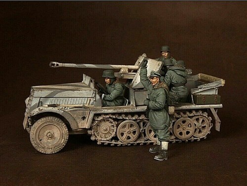 Unpainted german tankers - 1/35,