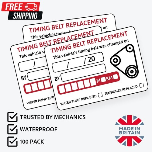 100x timing belt replacement - timing,
