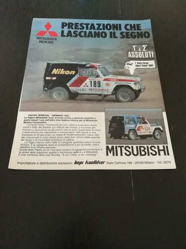 Mitsubishi pajero 4x4 - pajero,