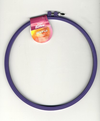 Hoop plastic cross - 10",