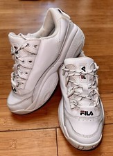 FILA PROVENANCE TRAINERS, WHITE LEATHER 5XM00003 - 125