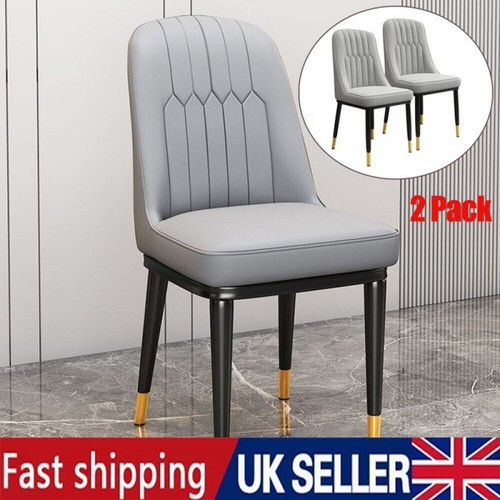 2pcs dining chairs faux - 2pcs,